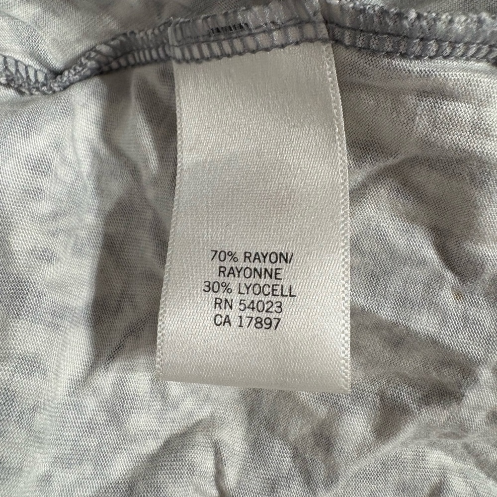 Banana Republic petite Women's PL Aztec Print White Gray Twisted Tank Top - Picture 9 of 10